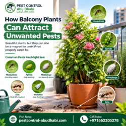 How Balcony Plants Can Attract Unwanted Pests