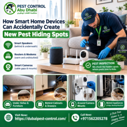 How Smart Home Devices Can Accidentally Create New Pest Hiding Spots