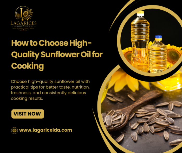 Sunflower Oil for Quality Food and Commercial Applications
