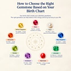 How to Choose the Right Gemstone Based on Your Birth Chart