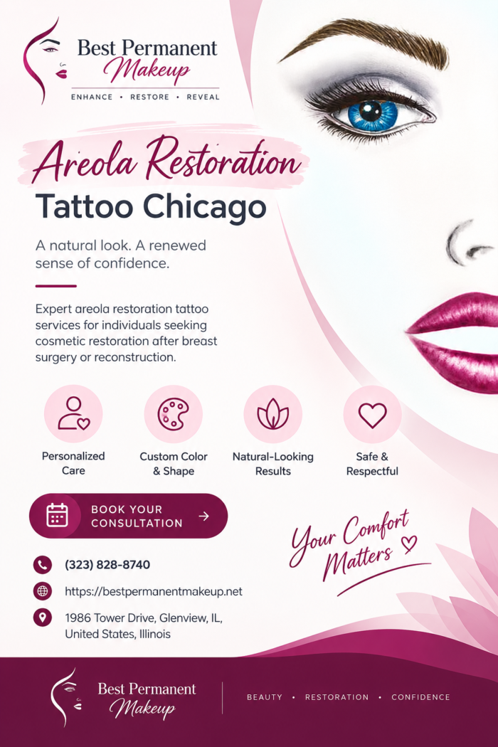 Areola Restoration Tattoo Chicago