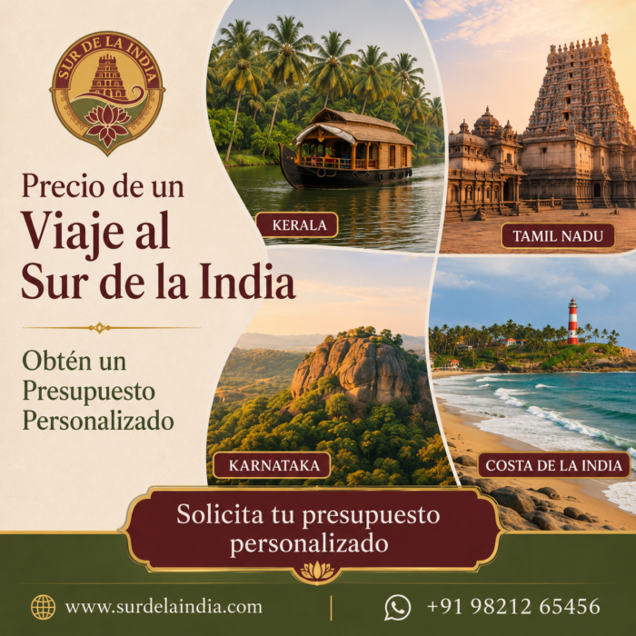 Precio de un Viaje al Sur de la India | Obtén un Presupuesto Personalizado