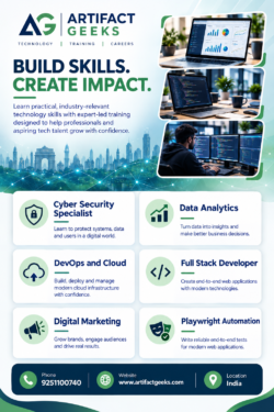Best Data Analytics Course Near Me by Artifact Geeks
