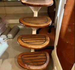 MariTeak Creates Custom Wooden Boat Steps for Marine Spaces