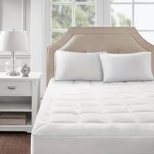 SMARTLINEN King Mattress Pad – White Hotel-Grade Bedding Protection