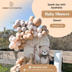 Create Magical Baby Shower Celebrations with Robbie’s Decoration