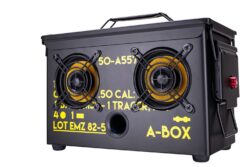 50 CAL A-BOX Black Ops Rugged Ammo Can Bluetooth Speaker