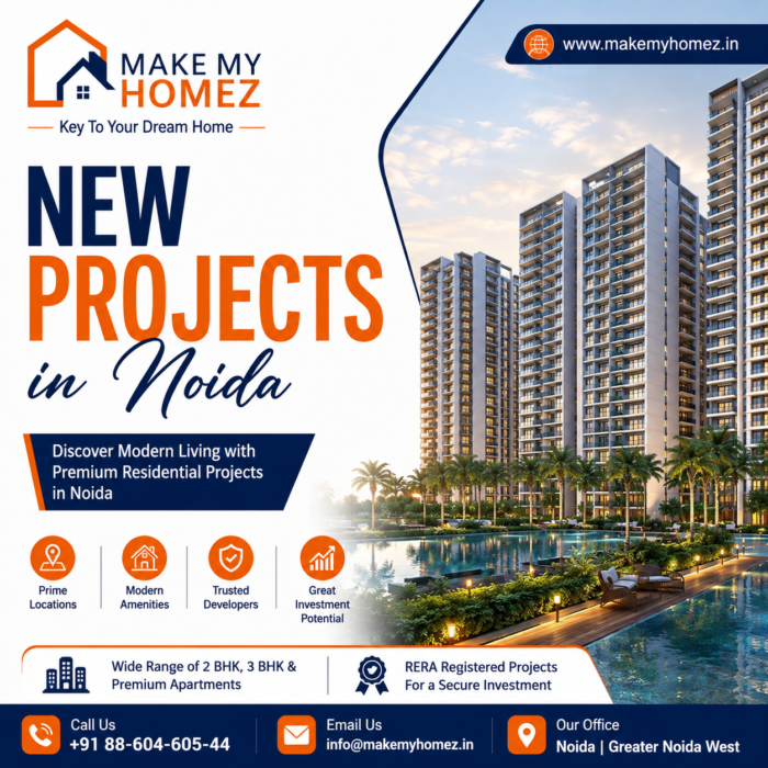New Projects in Noida – Premium Residential Properties & Apartments
