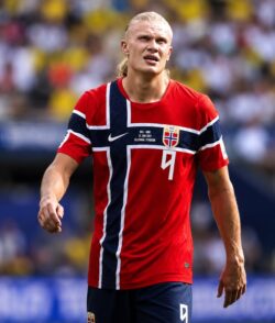 Norway FIFA World Cup 2026 Haaland Red Jersey