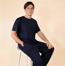 Nuit Collection Elevates Bedtime Comfort With Mens Bamboo Pajama Set
