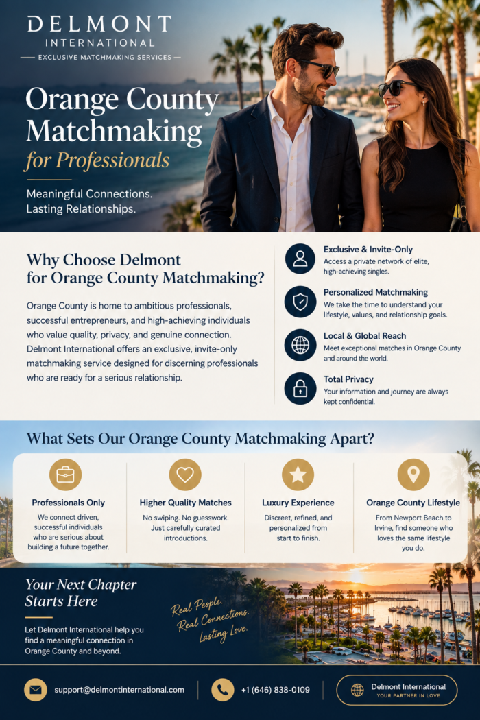 Find Best Orange County Matchmaking for Professionals