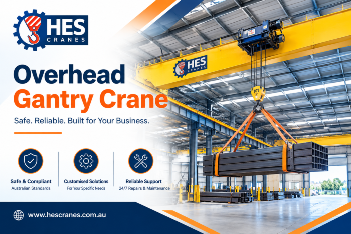 Overhead Gantry Crane for Safe and Efficient Material Handling