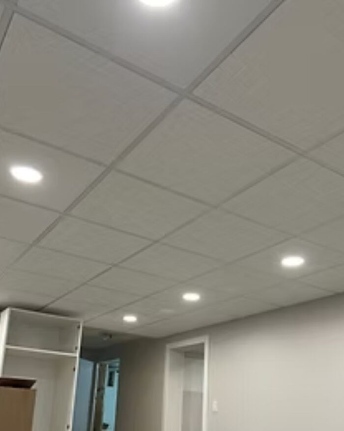 Patterson Bros Drywall Creates Acoustic Tile Ceiling Installation Designs