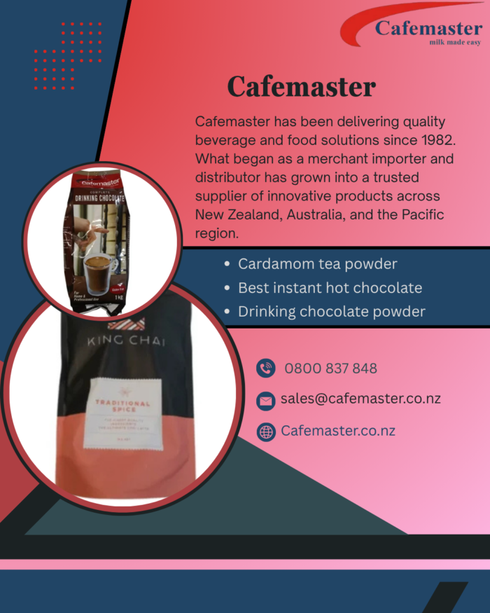 Best Instant Hot Chocolate Mix for Smooth Café Style Taste in New Zealand Cafemaster