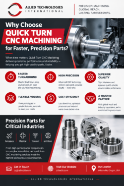 Quick Turn CNC Machining for Faster, Precise Parts