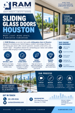 Sliding Glass Doors Houston | RAM Windows & Doors