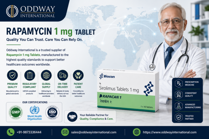 Meeting USA Importer Needs with Rapamycin Pricing – Oddway