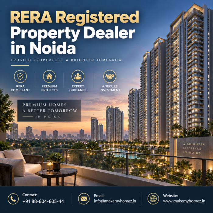 RERA Registered Property Dealer in Noida | MakeMyHomez