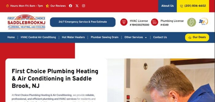 Central AC Repair in Saddle Brook NJ