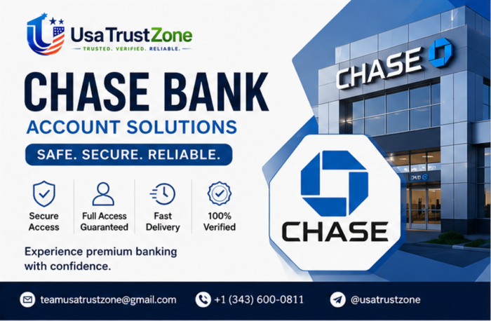 Top-Rated Site to Buy Verified Chase Bank Accounts | 2026 Guide