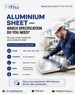 Industrial Aluminium Sheets in Delhi | HHhub