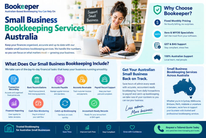 Small Business Bookkeeping Australia | Bookeeper