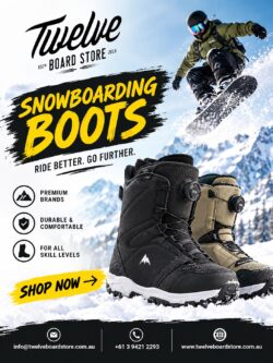 Snowboarding Boots – Ride Better Go Further | Twelve Board Store