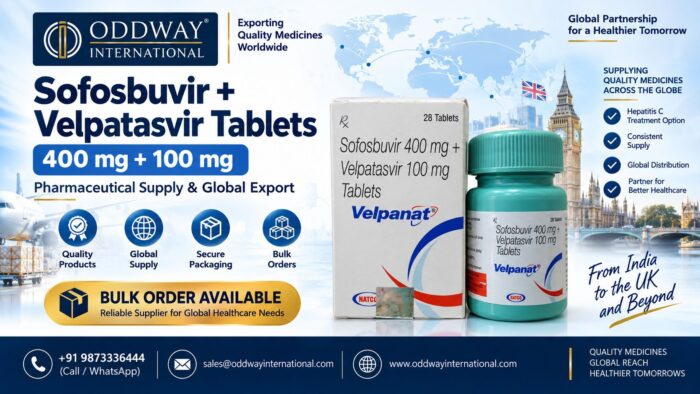 Sofosbuvir And Velpatasvir Tablets 400mg 100mg Price for USA Wholesalers – Oddway