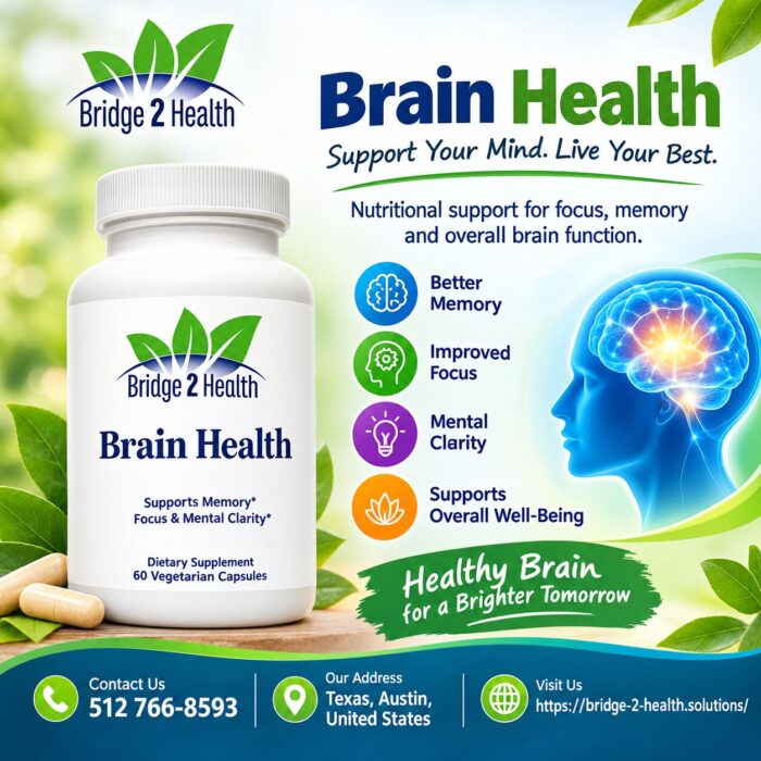 Support Your Brain Health with Quality Wellness Supplements