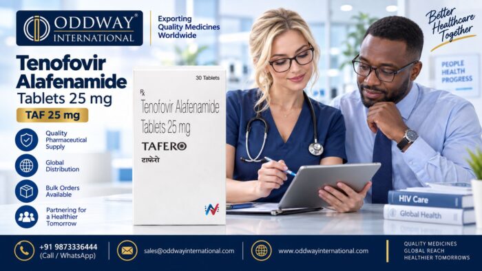 Tenofovir Alafenamide Tablets 25 Mg Price for USA Supply – Oddway International