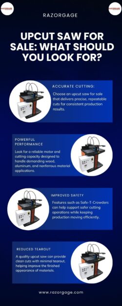 Upcut Saw for Sale: What Should You Look For?