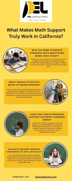 What Makes Math Support Truly Work In California?