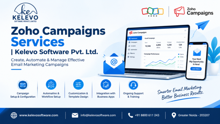 Zoho Campaigns Services Kelevo Software Pvt. Ltd.