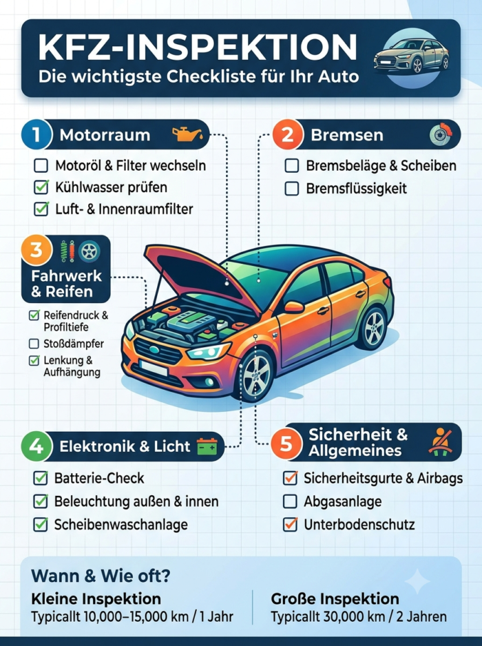 Scheckheftgepflegt: Mehr Wert beim Wiederverkauf durch die Inspektion