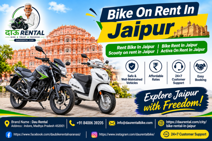 Scooty On Rent In Jaipur – Dau Rental