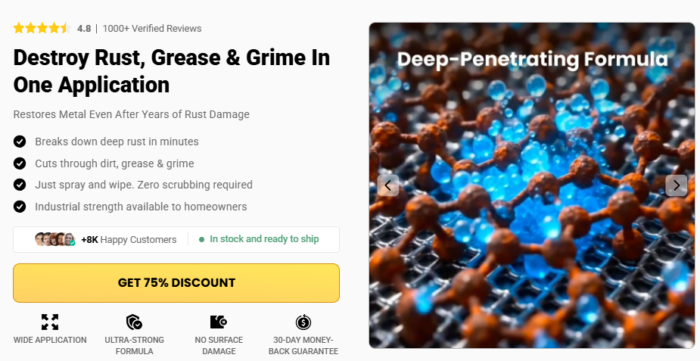 RustiFix Rust Remover: Easy Steps for Rust Removal