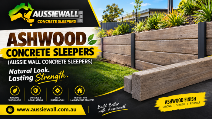 Ashwood Concrete Sleepers: A Stylish and Durable Retaining Wall Solution