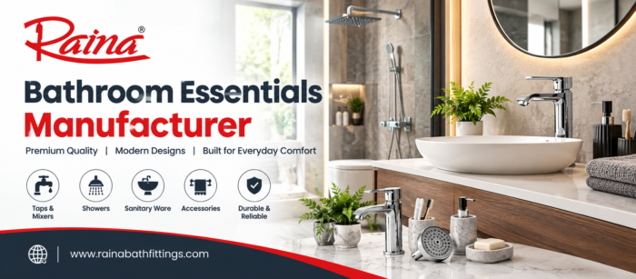 Bathroom Essentials Manufacturer in India – Quality Bathroom Fittings