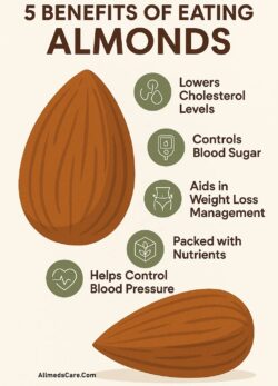 Health Benefits of Eating Almonds
