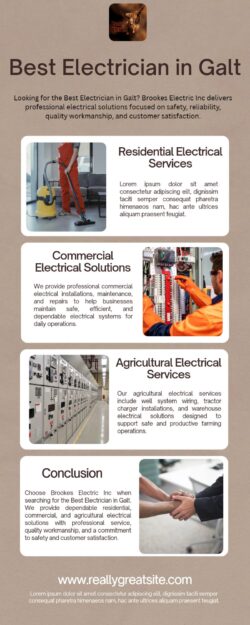 Best Electrician in Galt