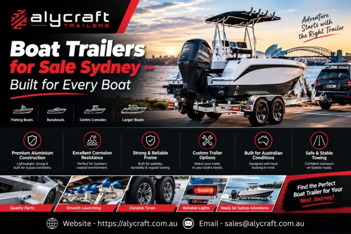 Boat Trailers for Sale Sydney – Built for Every Boat