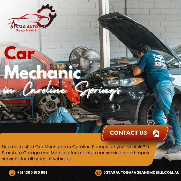 Professional Car Mechanic in Caroline Springs | 5 Star Auto Garage
