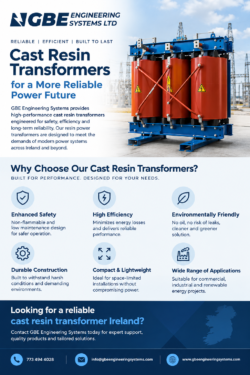 Cast Resin Transformers Ireland: Reliable & Efficient