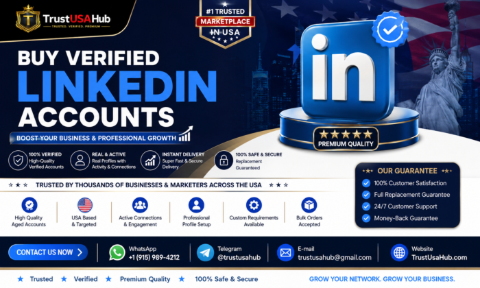 The Easiest Top Site to Buy Verified LinkedIn Account