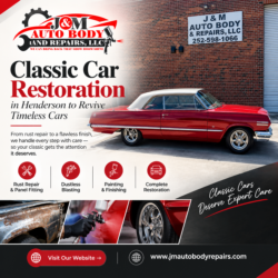Classic Car Restoration in Henderson to Revive Timeless Cars