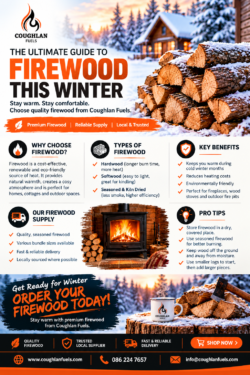 Find Premium Firewood Logs for a Warmer Irish Home