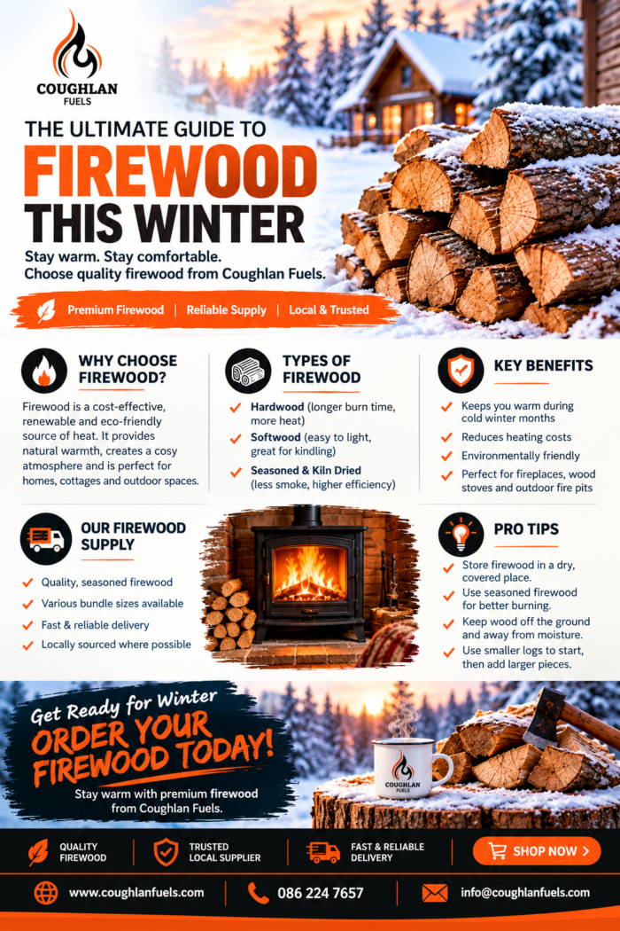 Find Premium Firewood Logs for a Warmer Irish Home