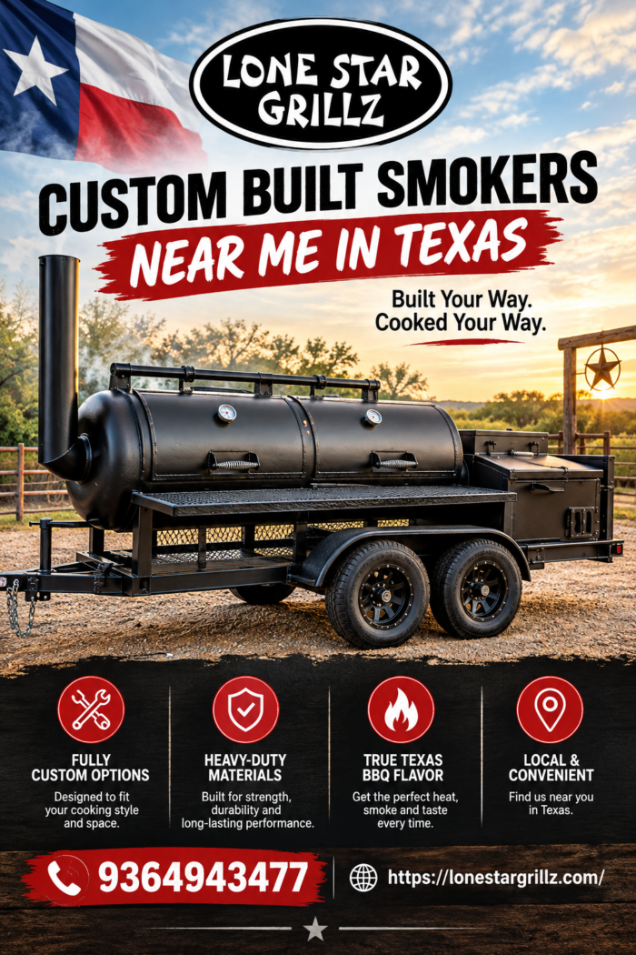 Custom Built Smokers Near Me in Texas