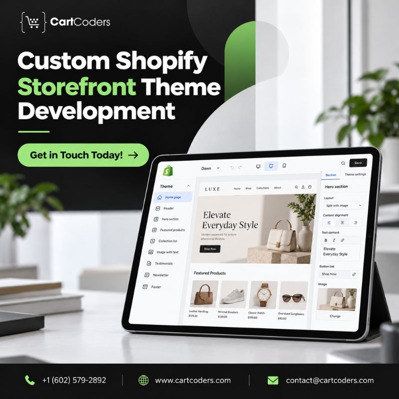 CartCoders Shopify Theme Development Company