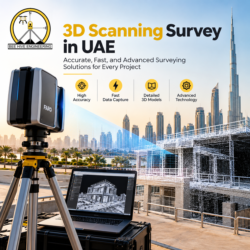 3D Scanning Survey in UAE – Accurate, Fast, and Advanced Surveying Solutions for Every Project